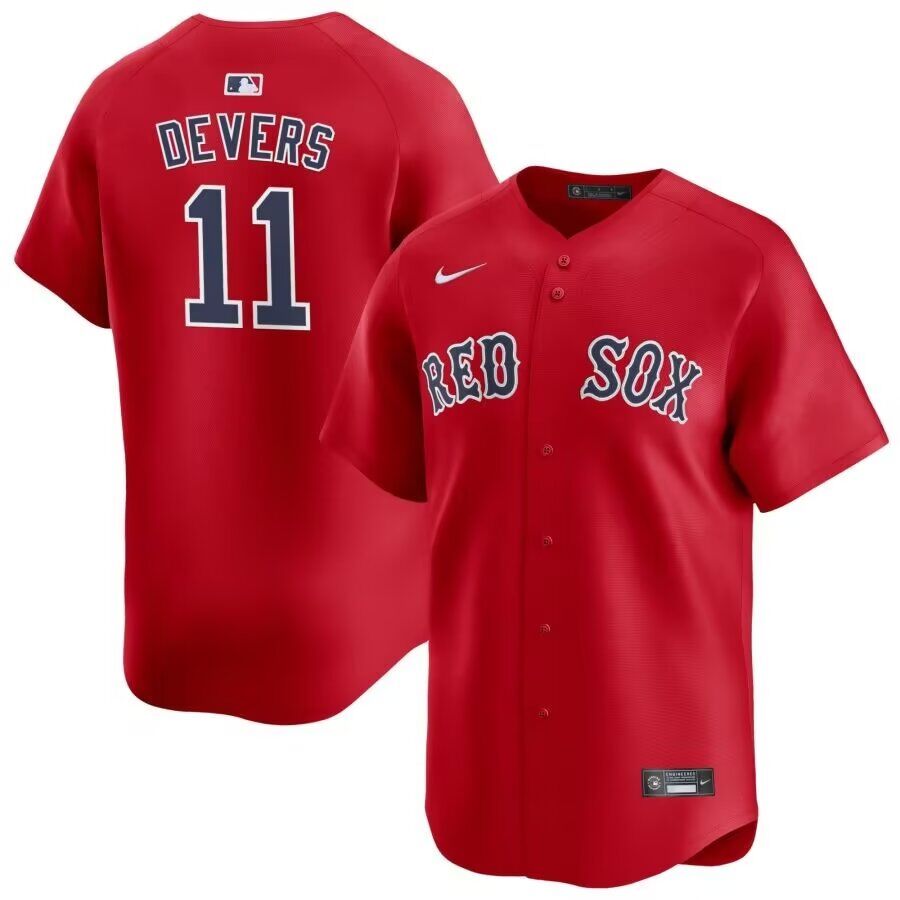 Men Boston Red Sox #11 Devers red Game 2024 Nike MLB Jersey->boston red sox->MLB Jersey